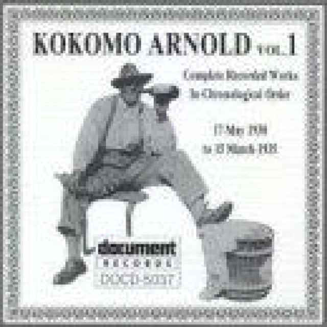 This CD is brand new.Format: CDMusic Style: Country BluesThis item's title is: Kokomo Arnold Vol 1 (1930-1935Artist: Arnold James KokomoBarcode: 714298503722Release Date: 1/14/2022