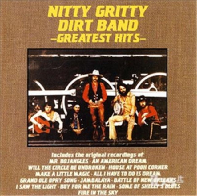 This CD is brand new.Format: CDMusic Style: DowntempoThis item's title is: Greatest HitsArtist: Nitty Gritty Dirt BandLabel: CURBBarcode: 715187735729Release Date: 1/6/1995