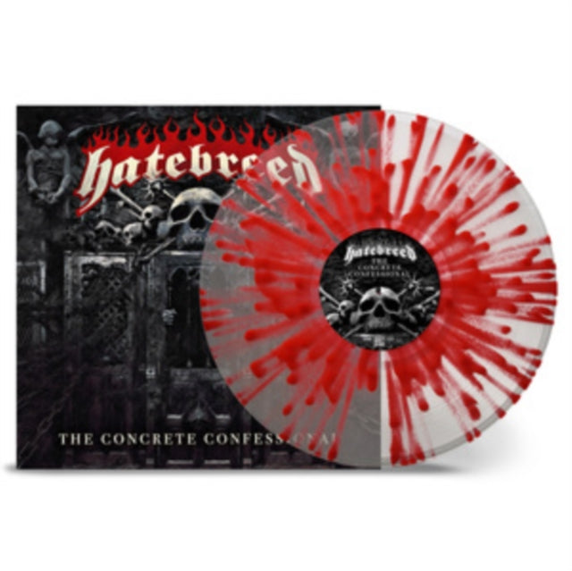 Concrete Confessional (Clear Red Splatter LP Vinyl)