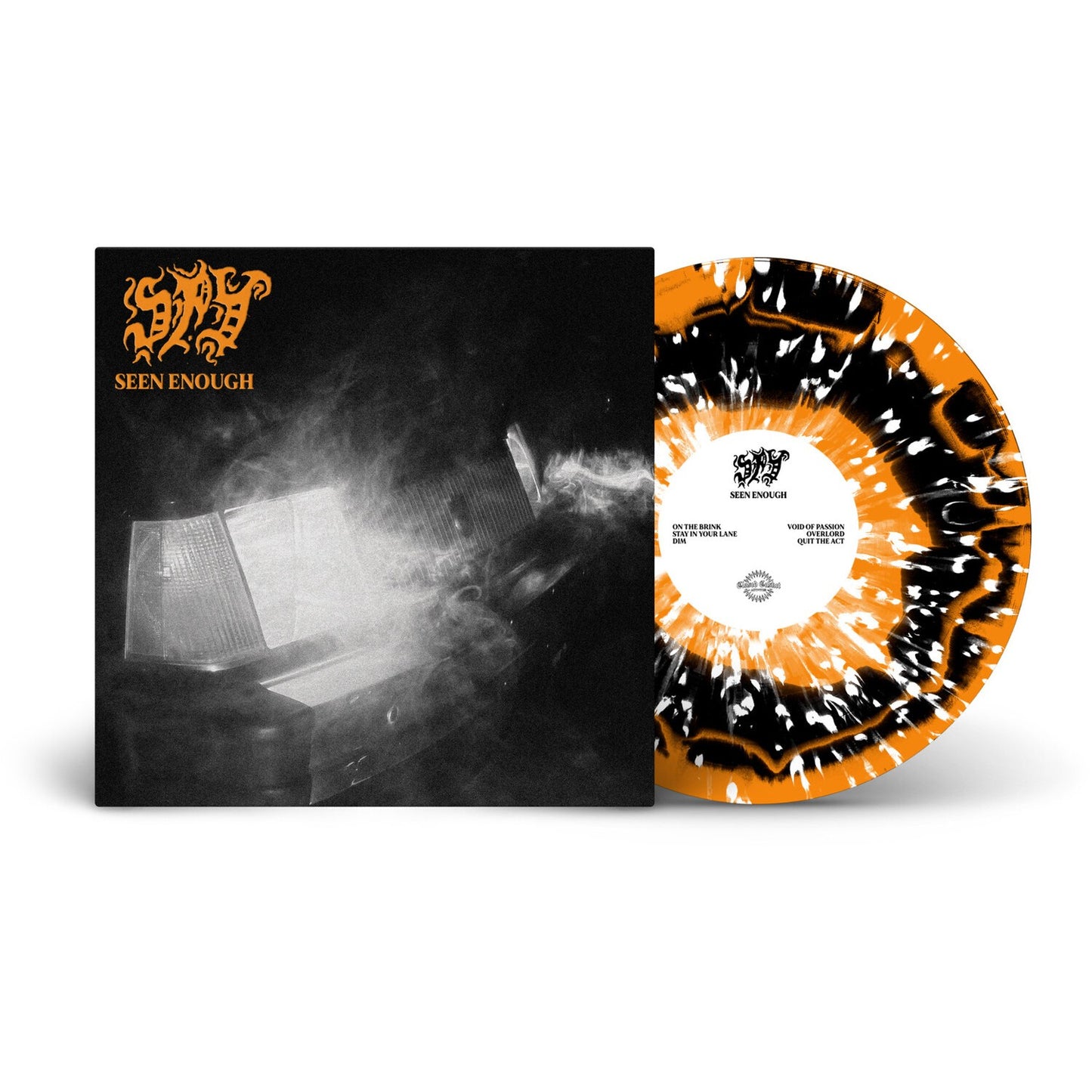 Seen Enough (Orange/Black Mix W/ White Splatter LP Vinyl)