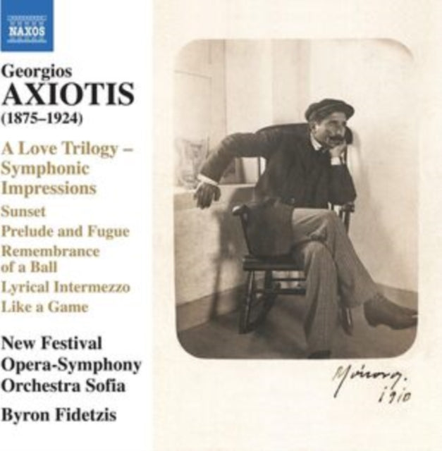 This CD is brand new.Format: CDMusic Style: ImpressionistThis item's title is: Axiotis: A Love Trilogy - Symphonic ImpressionsArtist: New Festival Opera-Symphony Orchestra SofiaBarcode: 747313435371Release Date: 4/22/2022