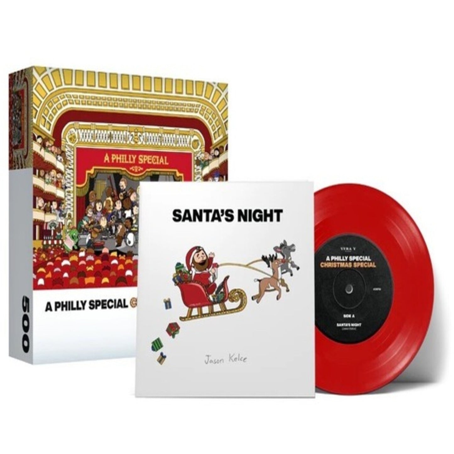 Santa's Night (Red Vinyl)