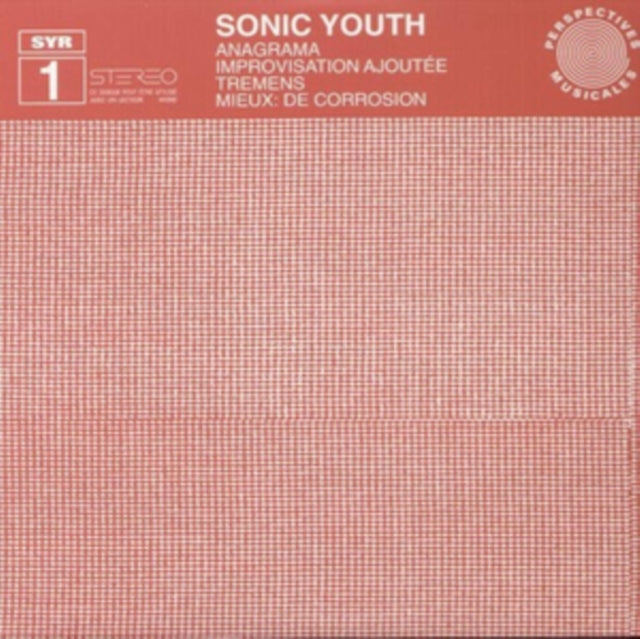 This LP Vinyl is brand new.Format: LP VinylThis item's title is: AnagramaArtist: Sonic YouthBarcode: 787996000114Release Date: 1/6/2017