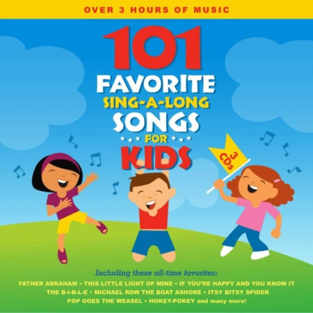 This CD is brand new.Format: CDThis item's title is: 101 Favorite Sing A Long Songs For KidsArtist: Songtime KidsBarcode: 792755587522Release Date: 11/6/2012