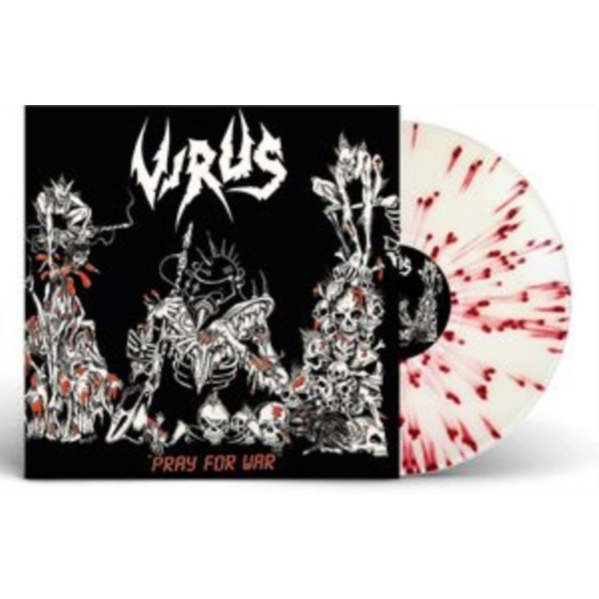 Pray For War (White / Red Splatter LP Vinyl)