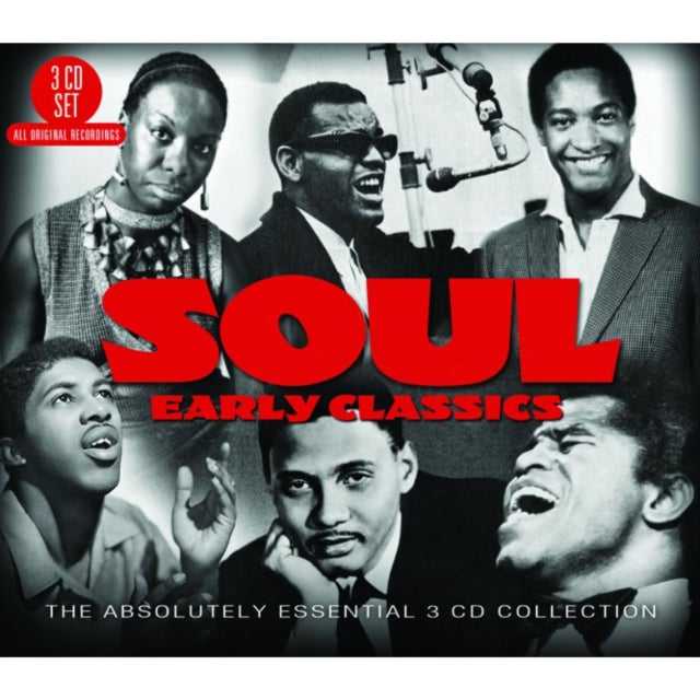 This CD is brand new.Format: CDThis item's title is: Soul Early Classics: Absolutely Essential / VarArtist: Various ArtistsLabel: PROPER RECORDSBarcode: 805520130530Release Date: 1/23/2012