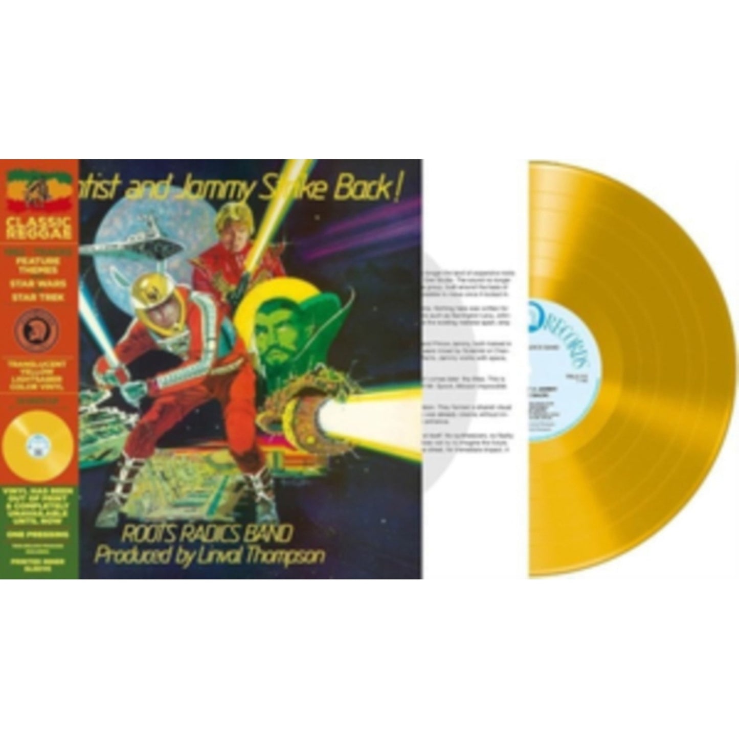 Scientist & Jammy Strike Back! (Yellow LP Vinyl)
