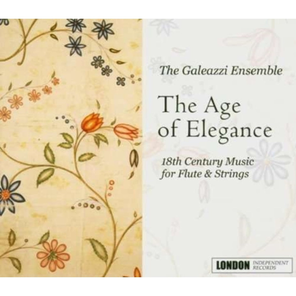 Age Of Elegance: Eighteenth Century Music For Flute & Strings