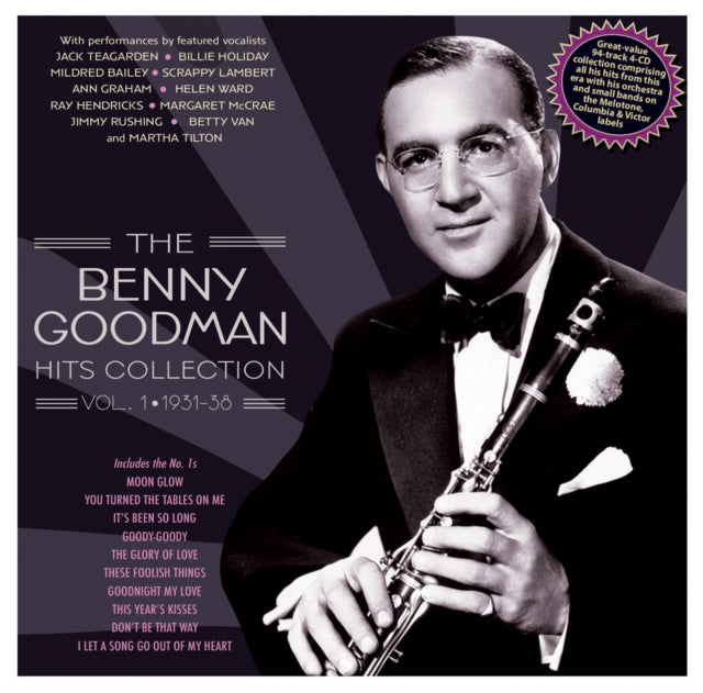 This CD is brand new.Format: CDThis item's title is: Benny Goodman Hits Collection Vol. 1 1931-38 (4CD)Artist: Benny GoodmanLabel: ACROBATBarcode: 824046717728Release Date: 10/6/2023