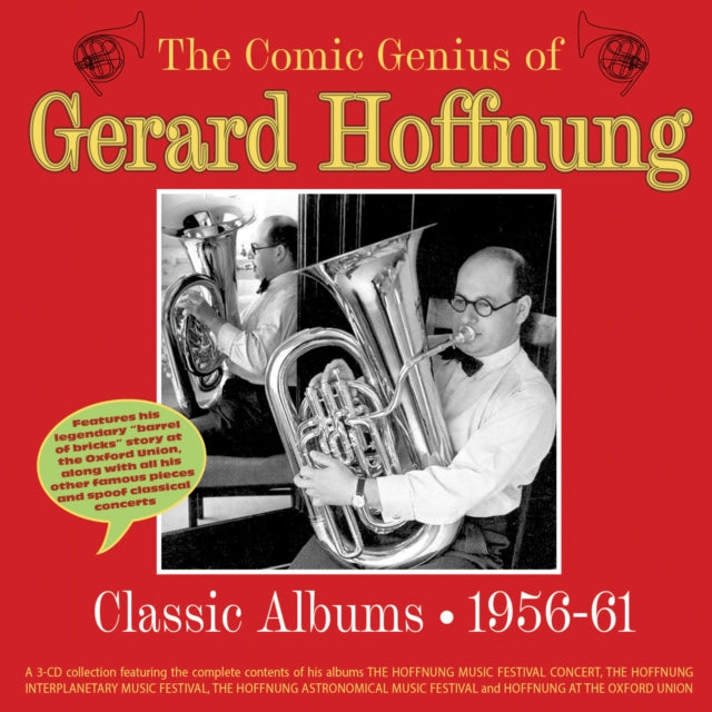 This CD is brand new.Format: CDThis item's title is: Comic Genius Of Gerard Hoffnung: Classic Albums 1956-61 (3CD)Artist: Gerard HoffnungBarcode: 824046914226Release Date: 1/12/2024