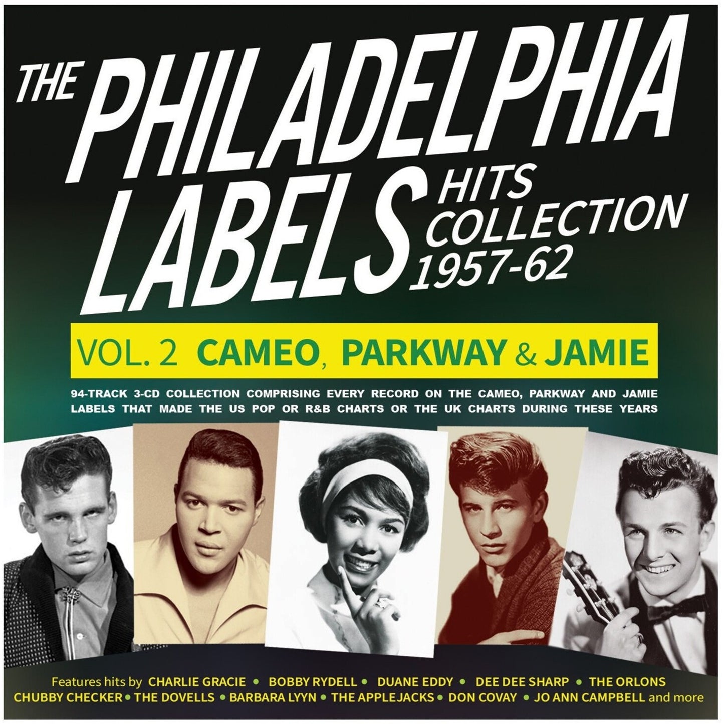 Philadelphia Labels Hits Collection 1957-62 Vol. 2: Cameo, Parkway & Jamie (3CD)
