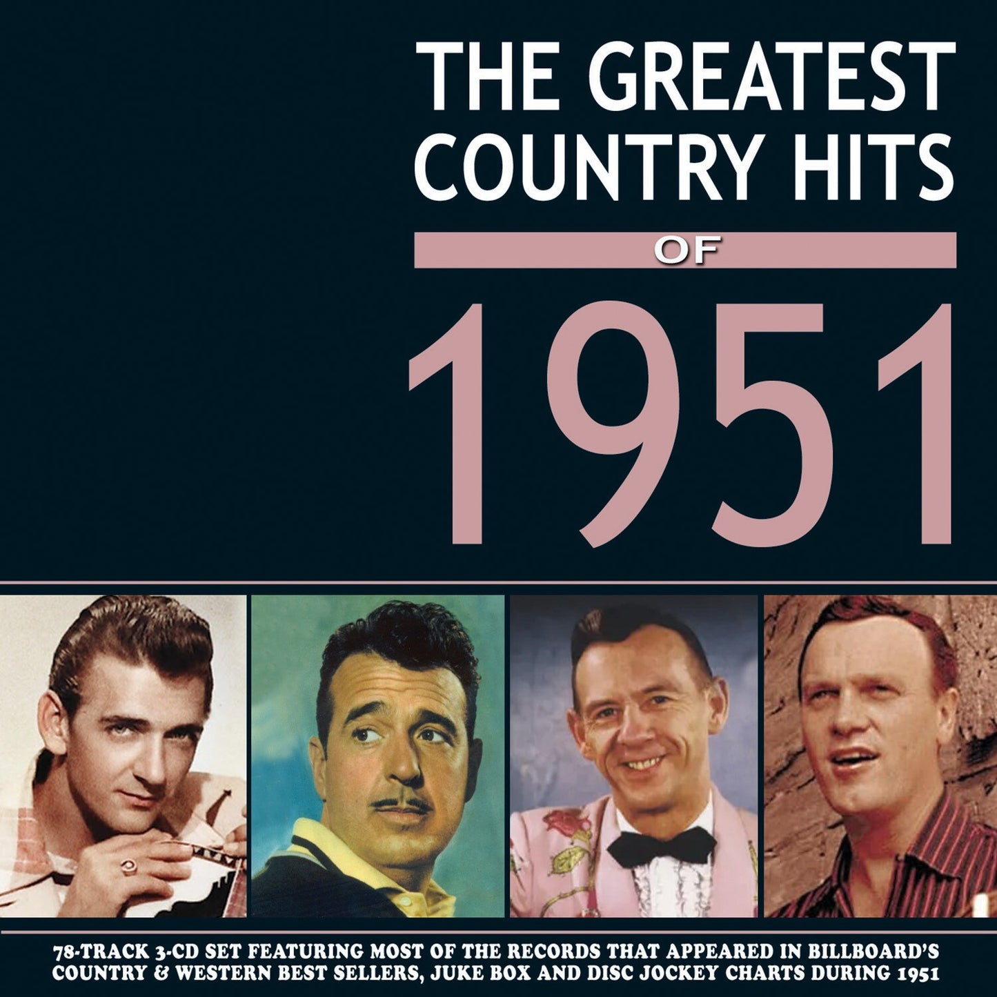 Greatest Country Hits Of 1951 (4CD)