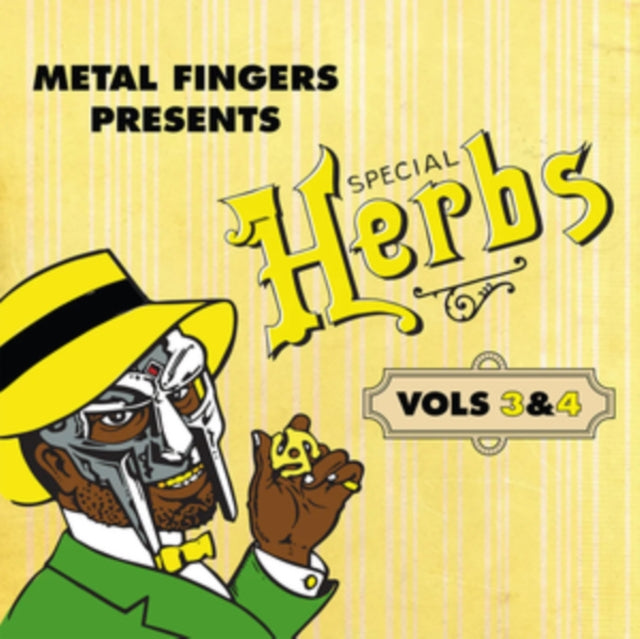 Metal Fingers Presents: Special Herbs Vol. 3 & 4 (2LP/Lemon Yellow Vinyl)