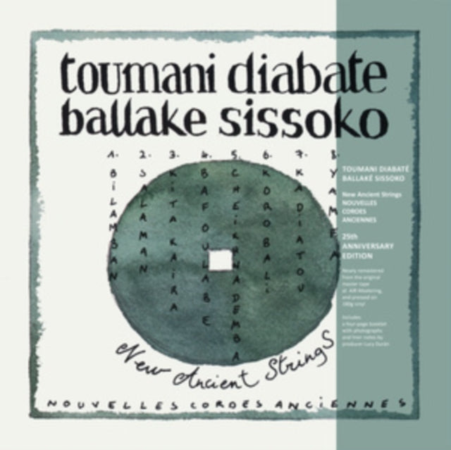 This LP Vinyl is brand new.Format: LP VinylThis item's title is: New Ancient Strings (25Th Anniversary Edition)Artist: Toumani Diabate With Ballake SissokoBarcode: 840401700952Release Date: 3/15/2024