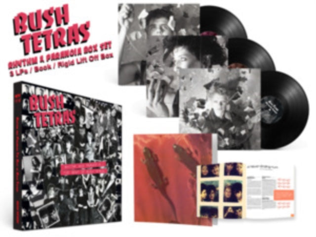 Rhythm & Paranoia: The Best Of Bush Tetras (3LP/Book)