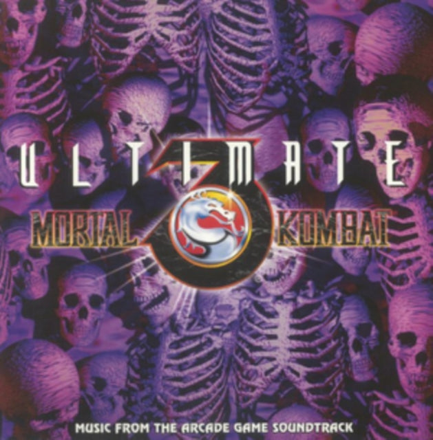Mortal Kombat Mk 3 (White, Purple & Black Splatter On Clear LP Vinyl)