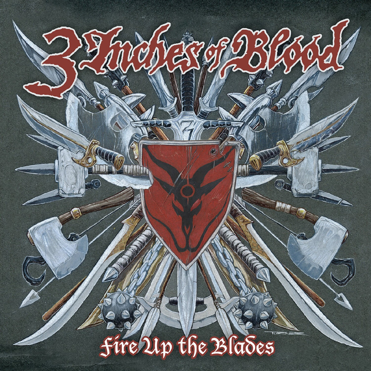 Fire Up The Blades (Expanded) (Crimson Fire Vinyl/2LP)