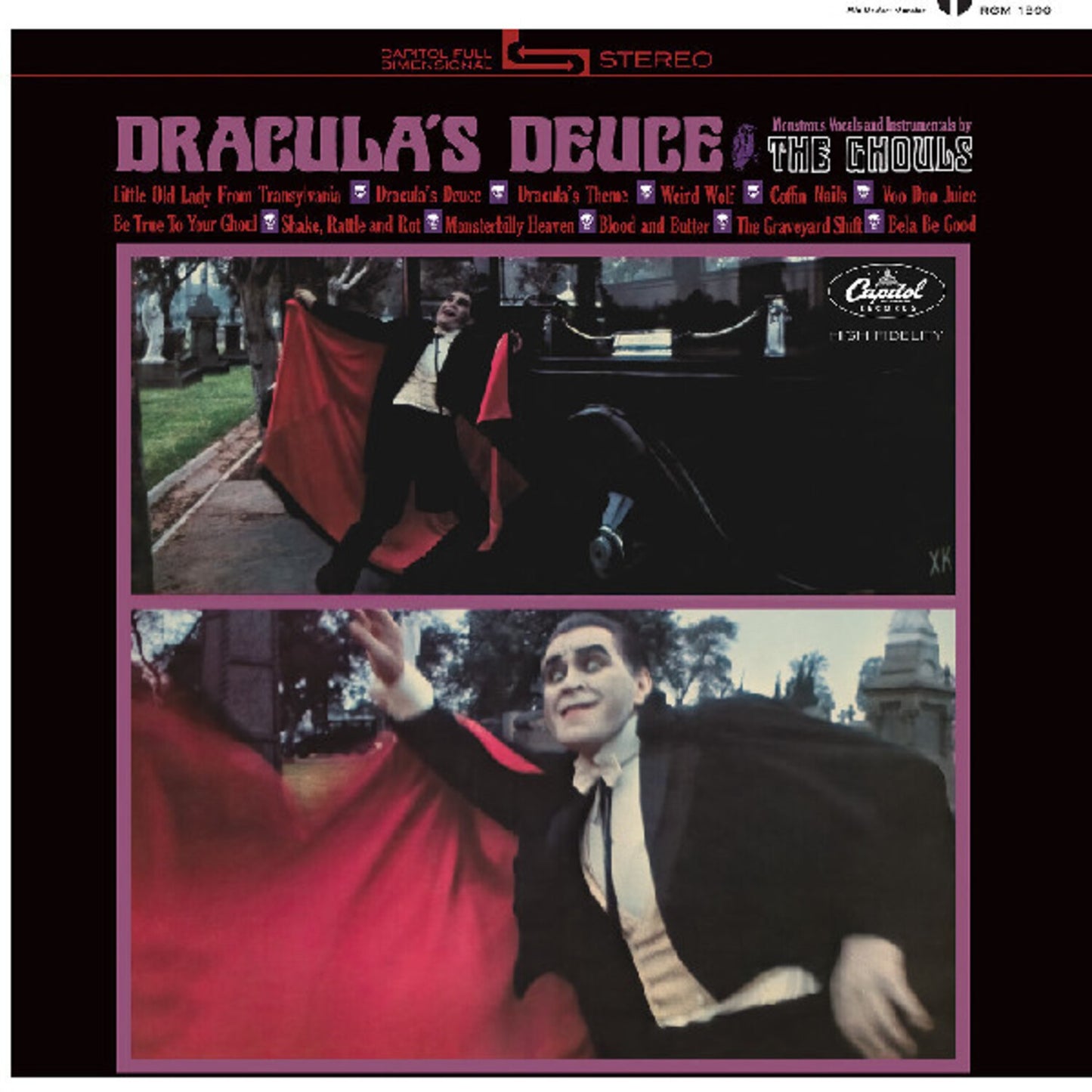 Dracula's Deuce (Orange Pumpkin Burnout Smoke LP Vinyl)