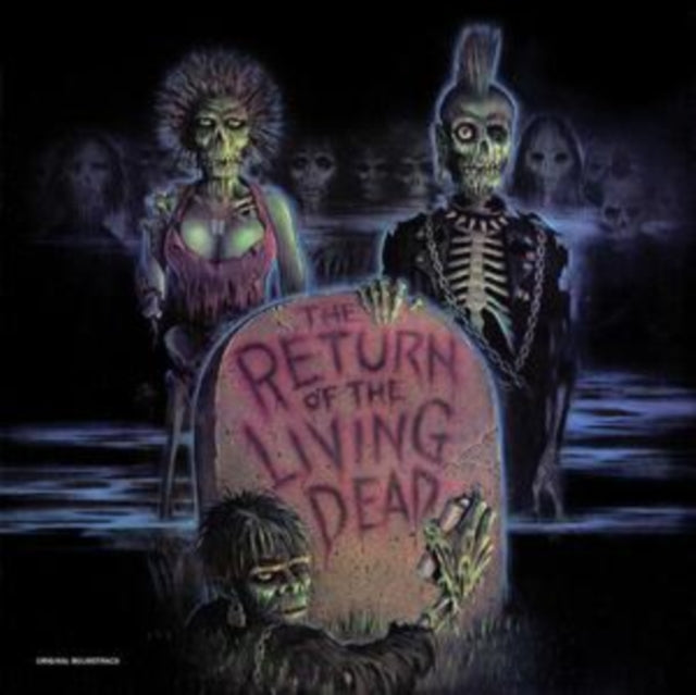 Return Of The Living Dead Ost (Green W/ Black Toxic Waste LP Vinyl)