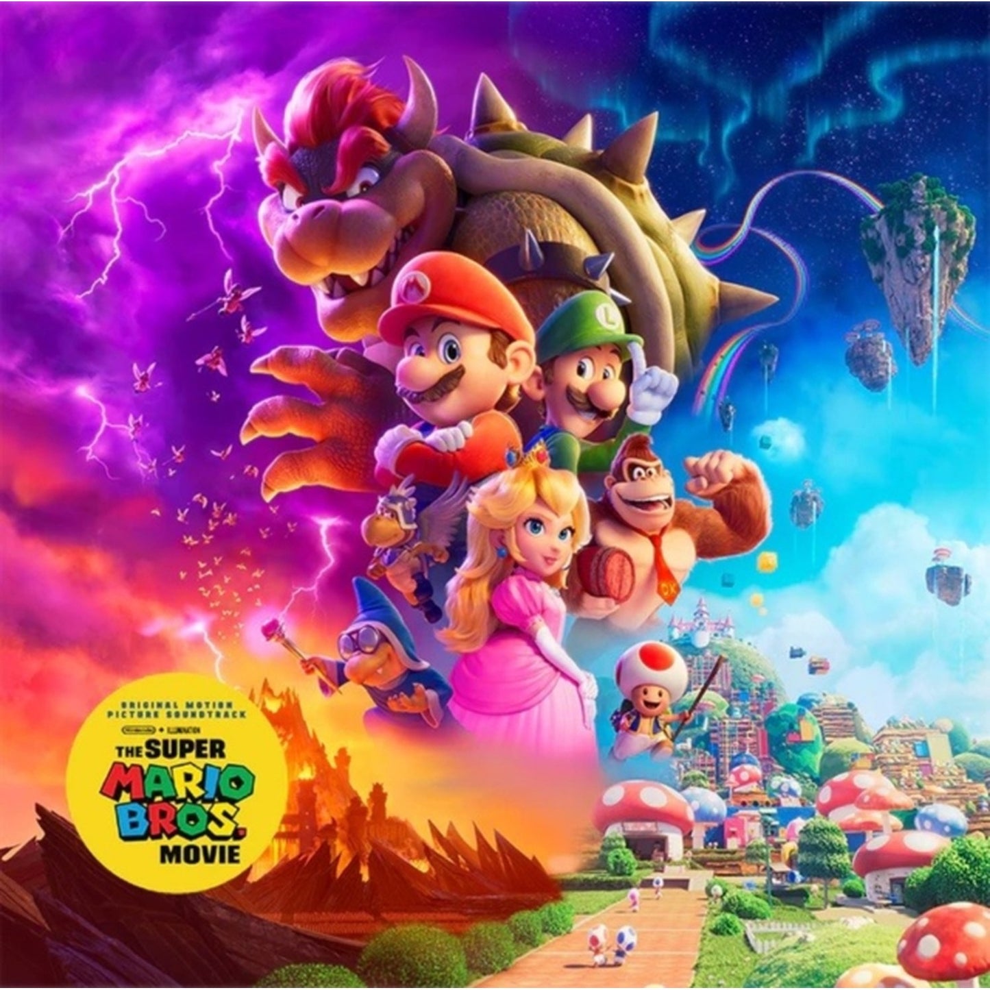 Super Mario Bros. Movie (2LP/Red & Green Vinyl)