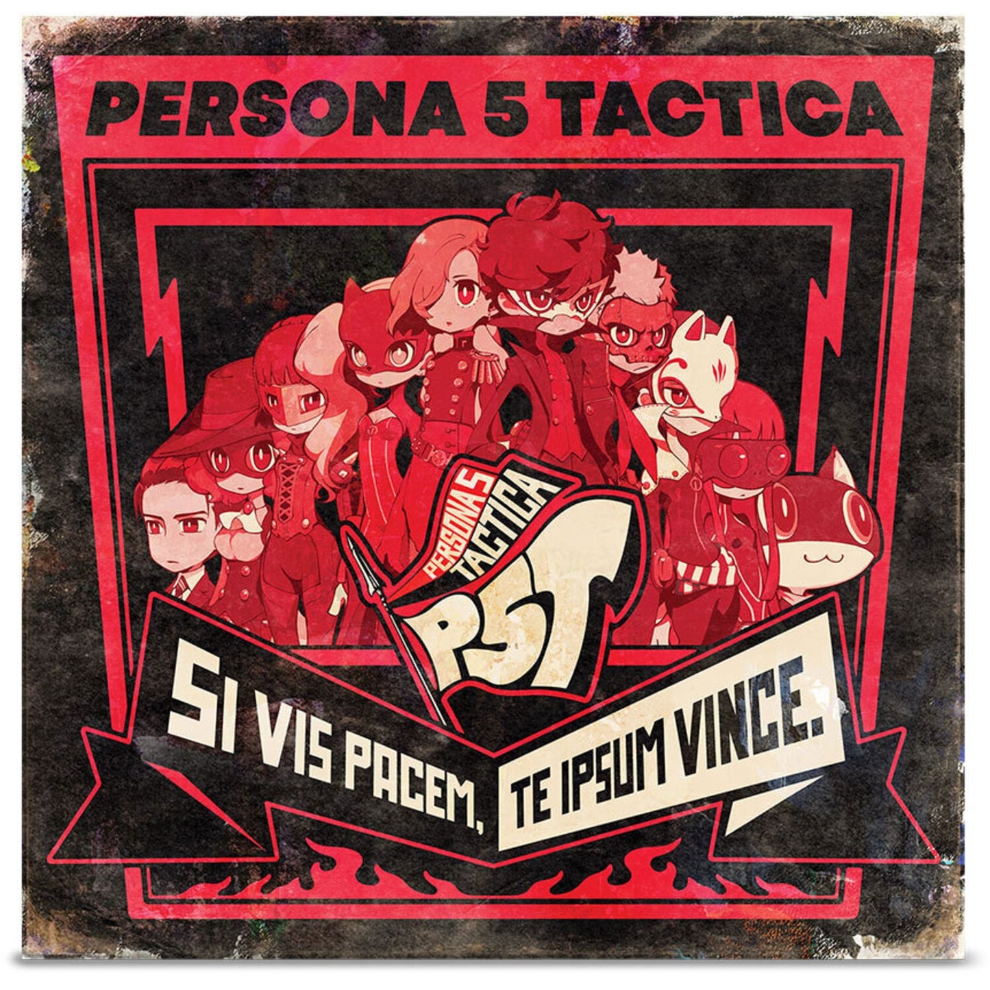 Persona 5 Tactica (4LP/Phantom Thieves Vinyl/Art - Drew Wise)