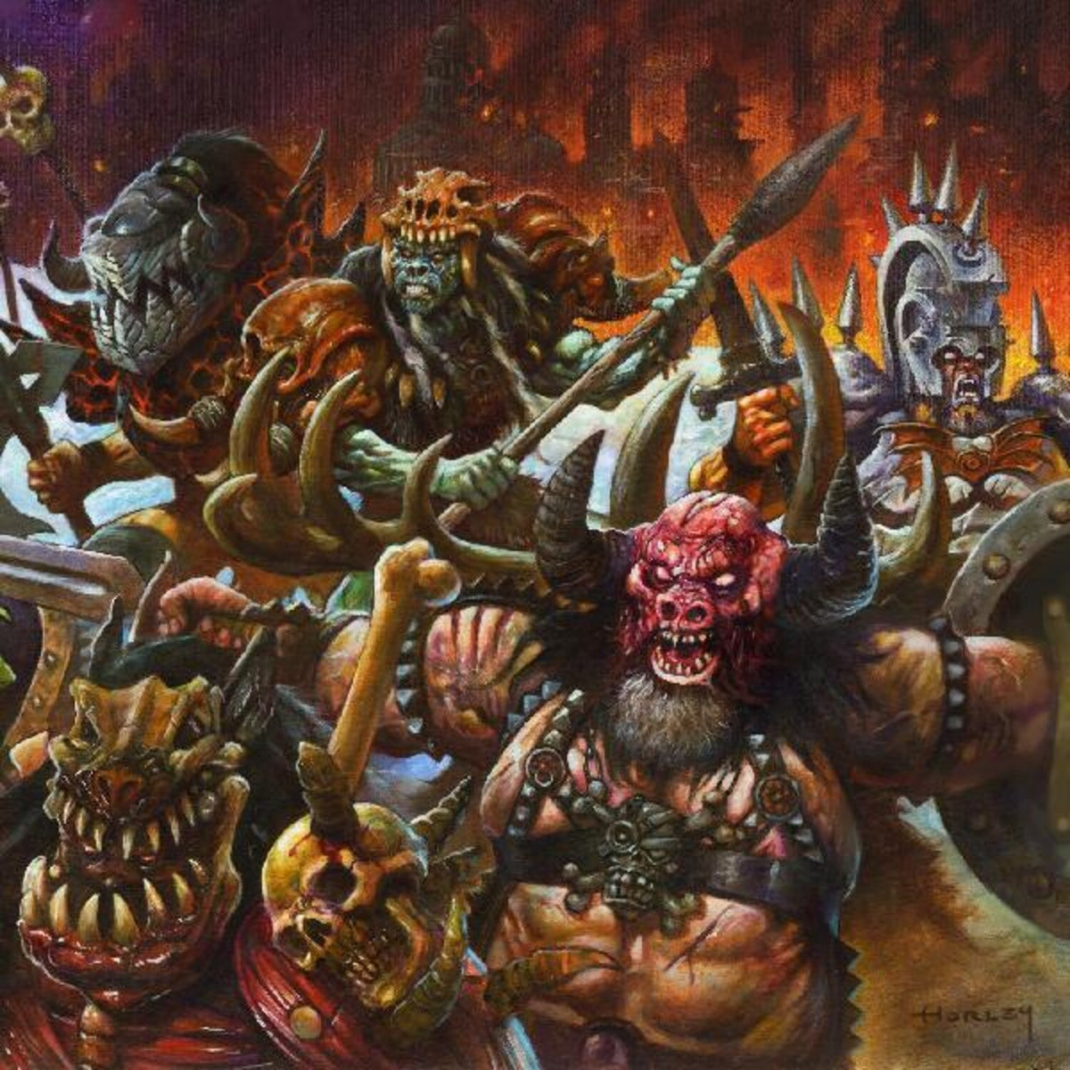 New Dark Ages (2LP/Black/Gold Marble Vinyl)