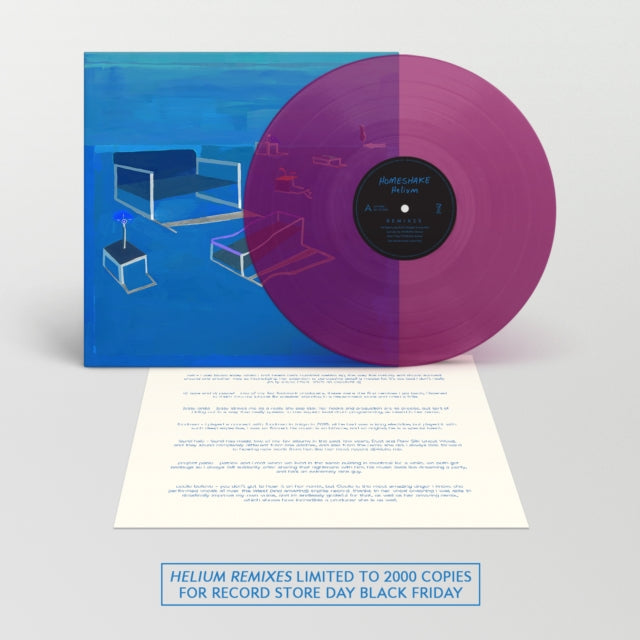 Helium Remixes (Translucent Grape LP Vinyl)