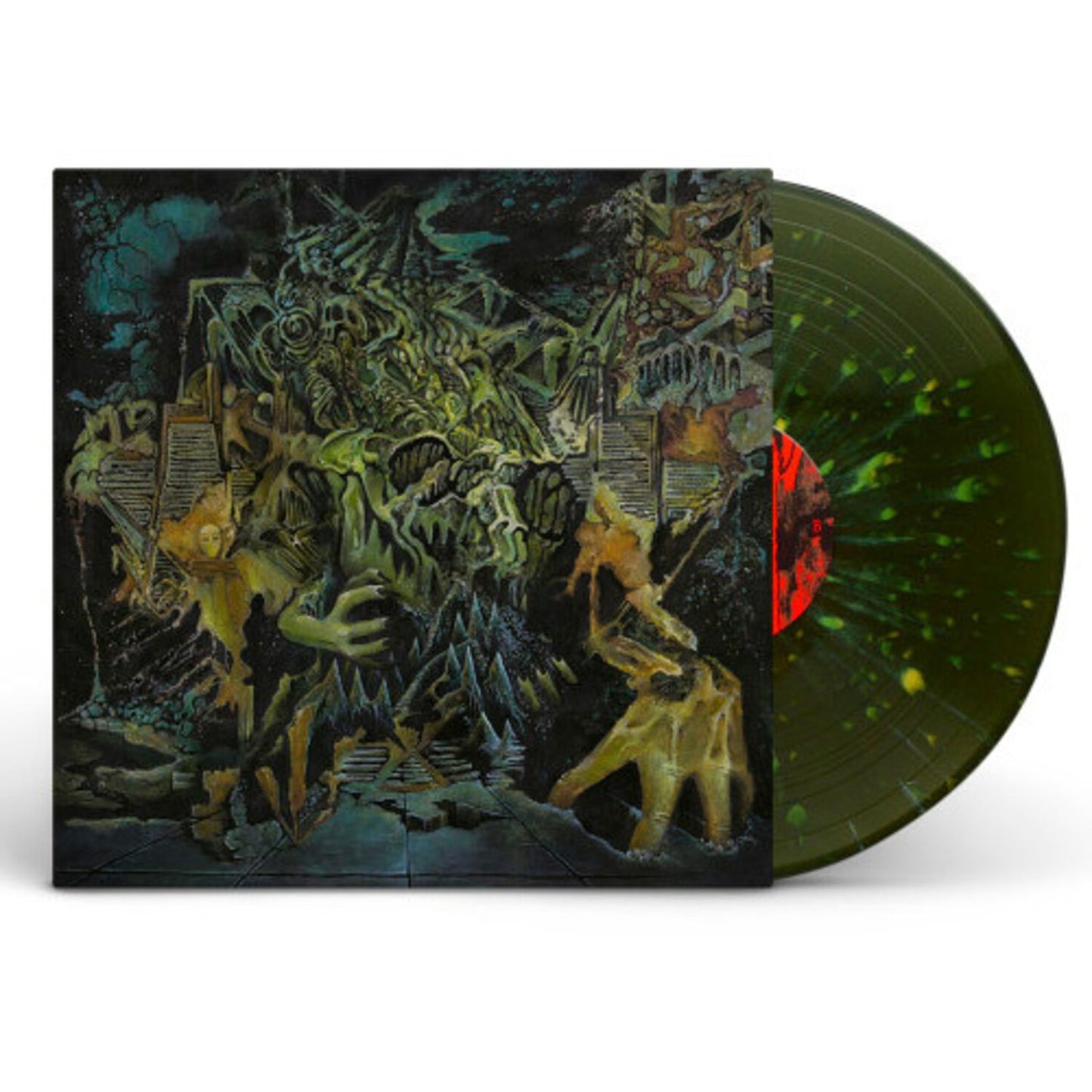 L.W. & Murder Of The Universe (Transparent Green W/Mustard Yelow Splatter LP Vinyl)