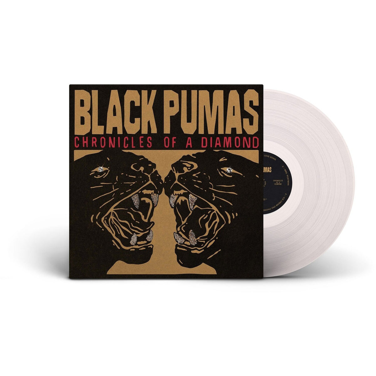 Black Pumas - Black Pumas (Deluxe/Gold & Red/Black Marble Vinyl/2LP) & Chronicles Of A Diamond (Clear LP Vinyl)