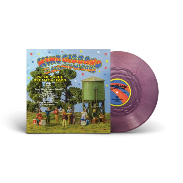 Paper Mache Dream Balloon (Pink Seaglass LP Vinyl)