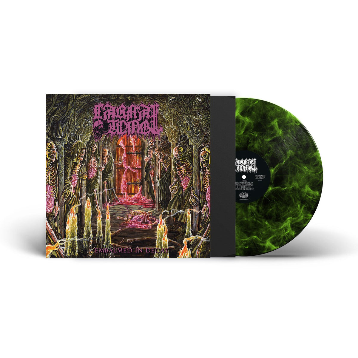 Embalmed In Decay (Lime/Black Marbled LP Vinyl/Limited Edition)