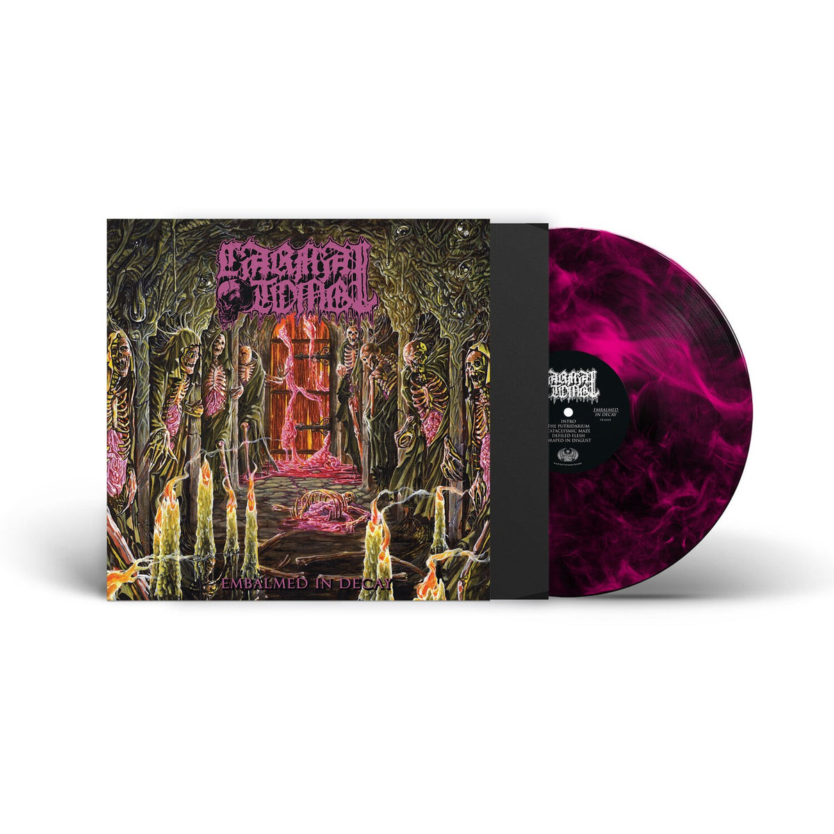 Embalmed In Decay (Magenta/Black Marble LP Vinyl/Limited Edition)