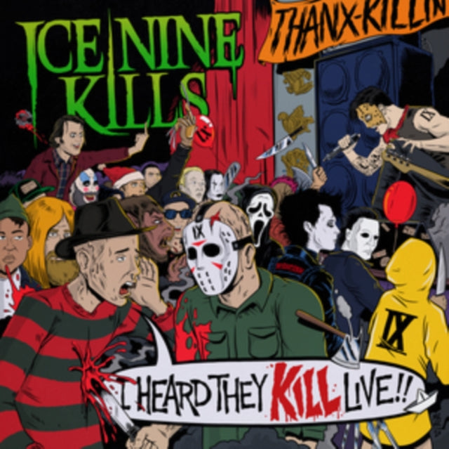 This LP Vinyl is brand new.Format: LP VinylThis item's title is: I Heard They Kill Live (2LP/Neon Green Marble Vinyl)Artist: Ice Nine KillsBarcode: 888072206564Release Date: 1/8/2021