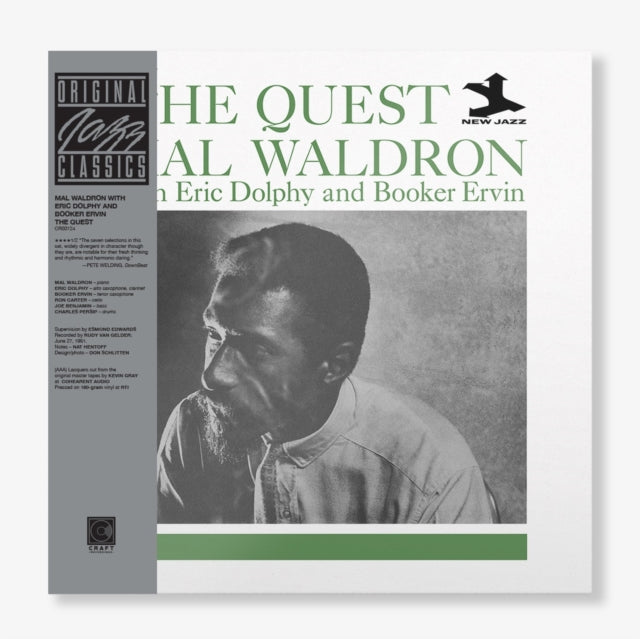 This LP Vinyl is brand new.Format: LP VinylMusic Style: Hard BopThis item's title is: Quest (Original Jazz Classics Series) Artist: Mal; Eric Dolphy; Booker Ervin WaldronLabel: New JazzBarcode: 888072587908Release Date: 9/27/2024