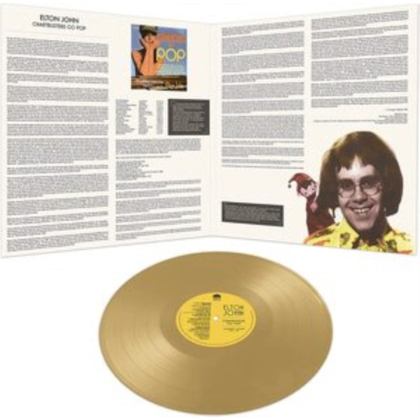 Elton John - Lockdown Sessions (Blue Vinyl/2LP) (X) & Chartbusters Go Pop - Legendary Covers '69 / '70 (Gold LP Vinyl)