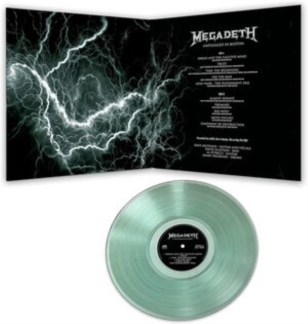 Rust In Peace & Youthanasia (Picture Disc) & Dystopia & Unplugged In Boston (Coke Bottle Green LP Vinyl)