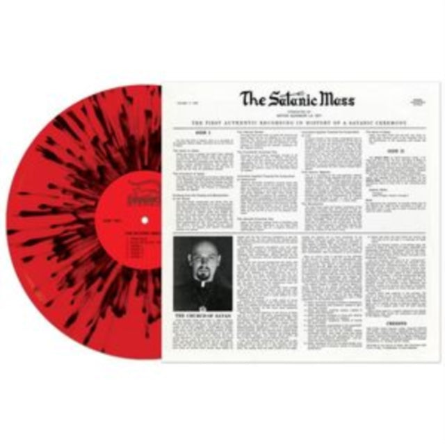 This LP Vinyl is brand new.Format: LP VinylMusic Style: ReligiousThis item's title is: Satanic Mass (Red/Black Splatter LP Vinyl)Artist: Anton LaveyLabel: CLEOPATRABarcode: 889466301216Release Date: 3/31/2023