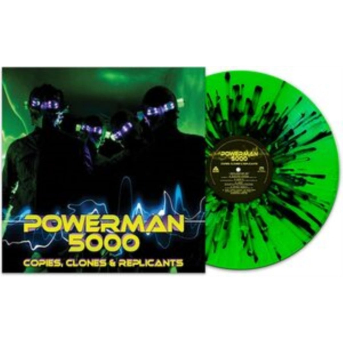 Mega!! Kung Fu Radio (Blue With Black Swirl LP Vinyl) & Copies, Clones & Replicants (Green/Black Splatter LP Vinyl)