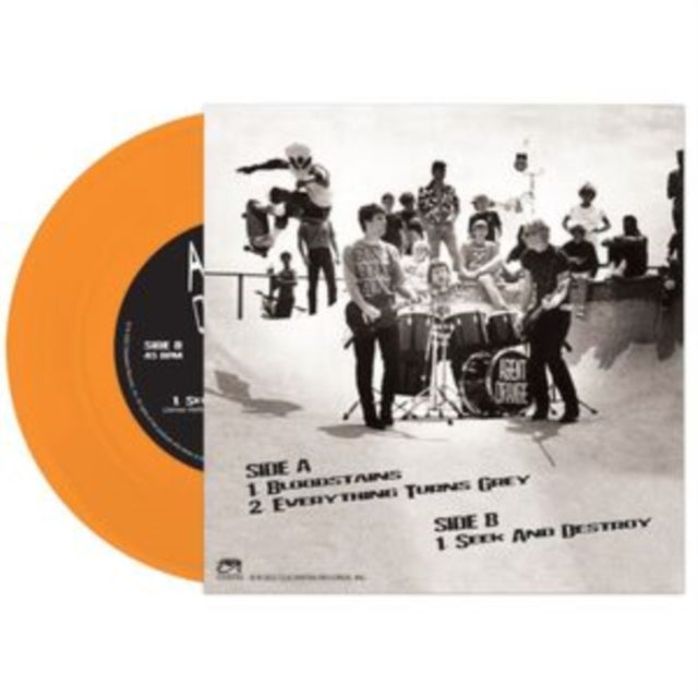 This 7 Inch Vinyl is brand new.Format: 7 Inch VinylMusic Style: PunkThis item's title is: Bloodstains (Orange 7Inch)Artist: Agent OrangeLabel: CLEOPATRABarcode: 889466351242Release Date: 2/3/2023
