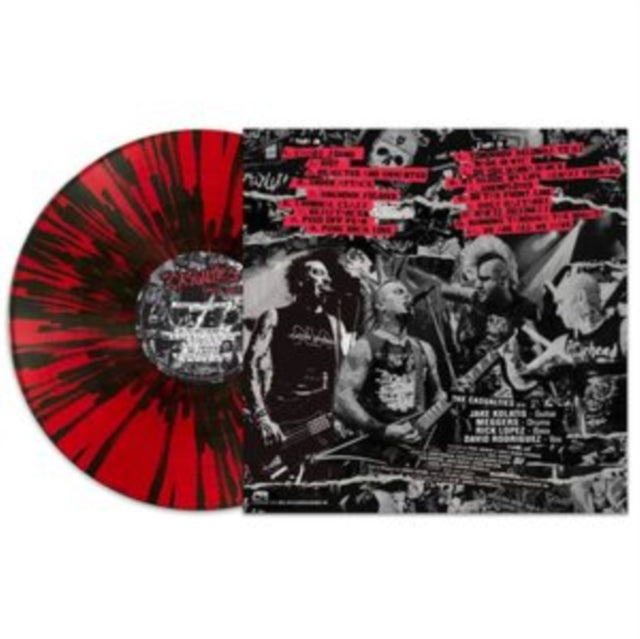 This LP Vinyl is brand new.Format: LP VinylMusic Style: PunkThis item's title is: Until Death: Studio Sessions (Red/Black Splatter LP Vinyl)Artist: CasualtiesLabel: CLEOPATRABarcode: 889466376719Release Date: 3/31/2023