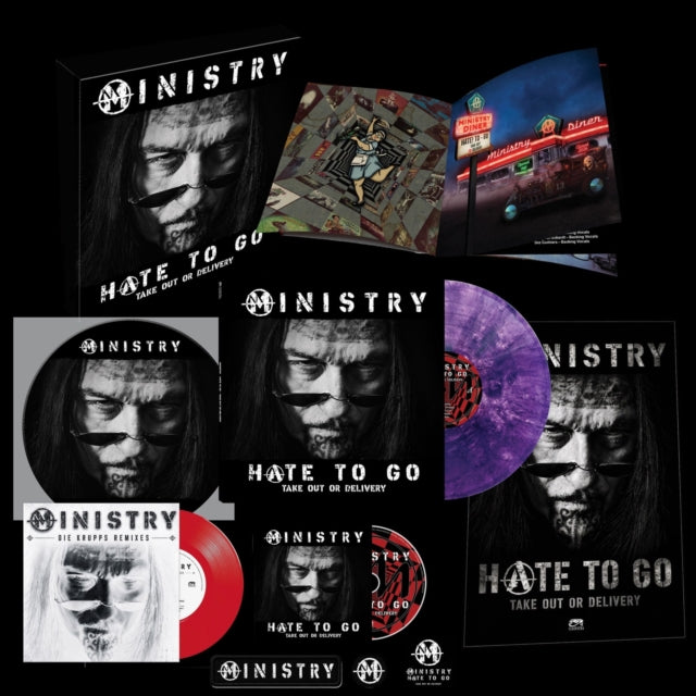 Hate To Go - Take Out Or Delivery (Deluxe Box Edition) (Deluxe Box/Purple/Black Marble Vinyl/4LP)