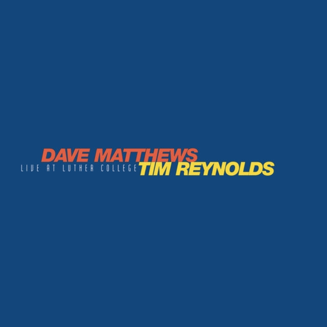 This LP Vinyl is brand new.Format: LP VinylThis item's title is: Live At Luther College (4LP/150G/Dl Card)Artist: Dave & Tim Reynolds MatthewsBarcode: 889854819910Release Date: 1/5/2018