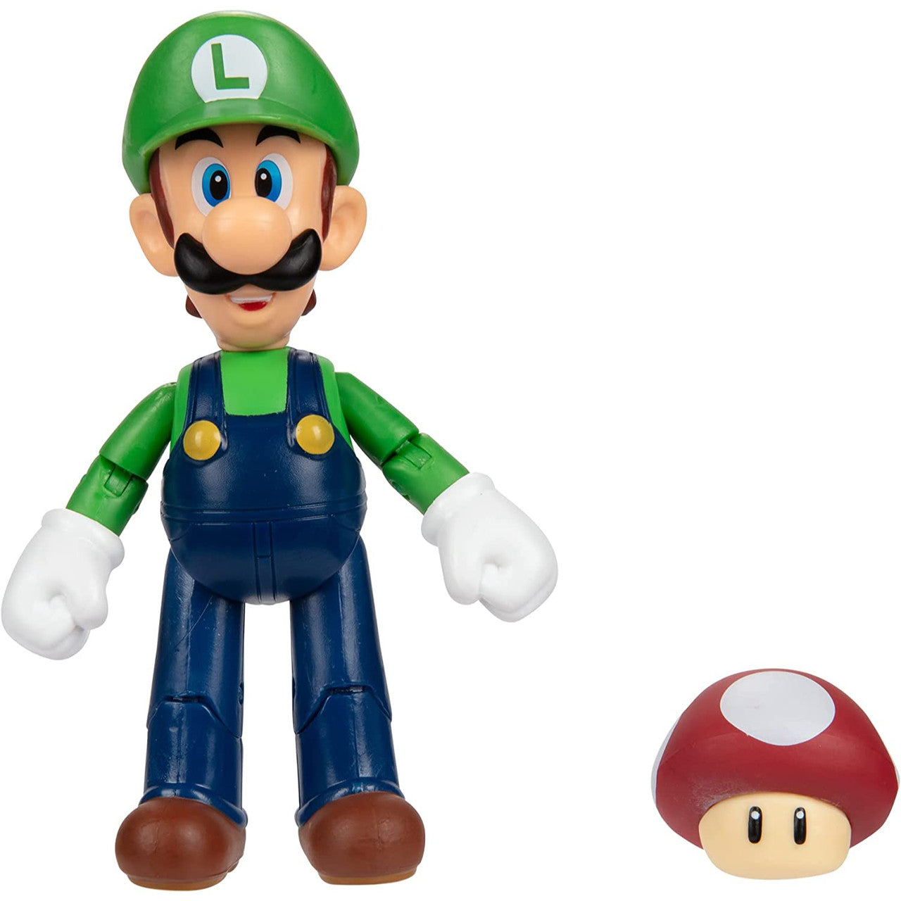This is brand new.Collect all your favorite characters in the Super Mario 4-inch line of articulated figurines. These authentically detailed and posable figures are sure to please kids and collectors alike with some of the most iconic Nintendo Super Mario action figures.