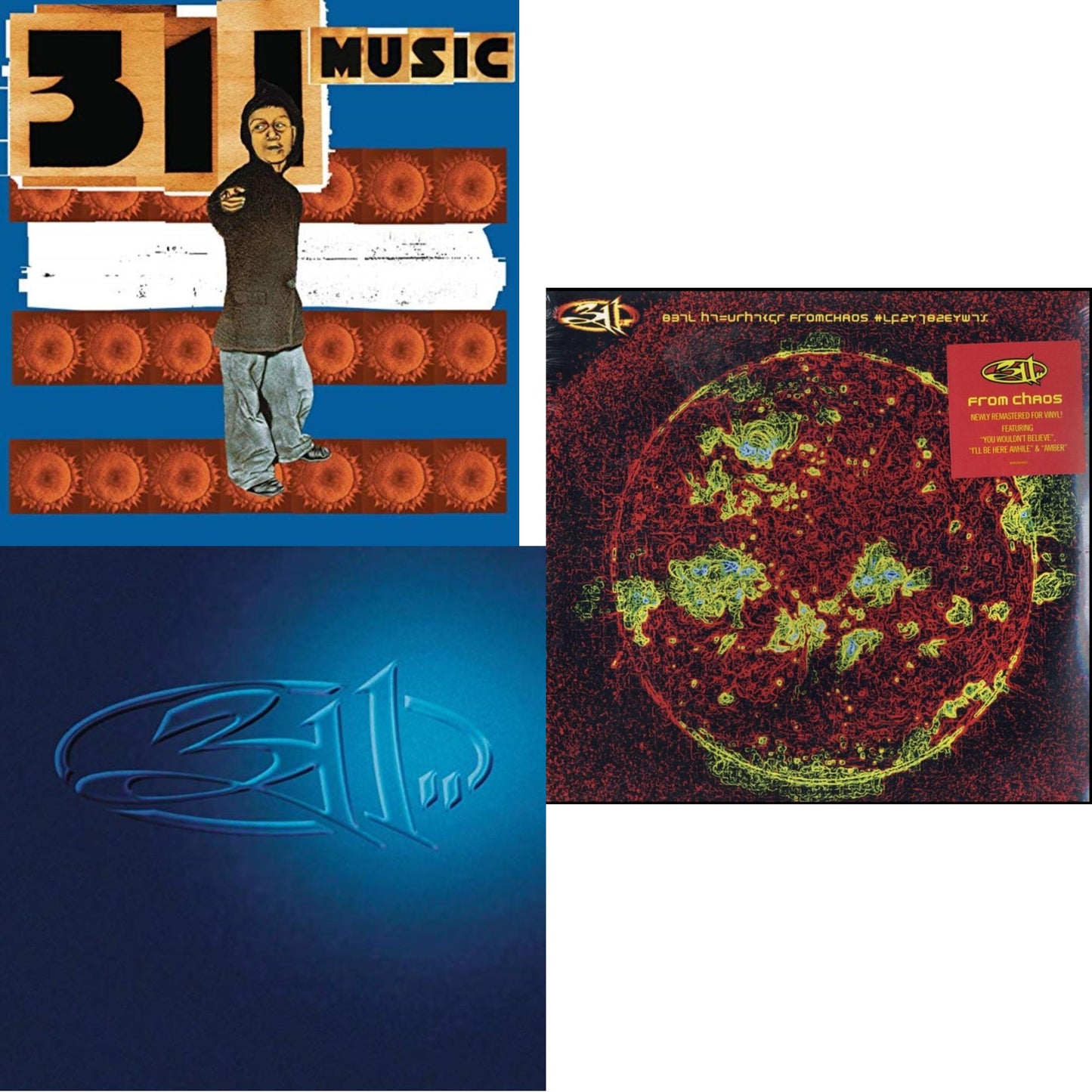 Music (2LP/Gatefold) & 311 (2LP/180G/Gatefold) & From Chaos (150G)