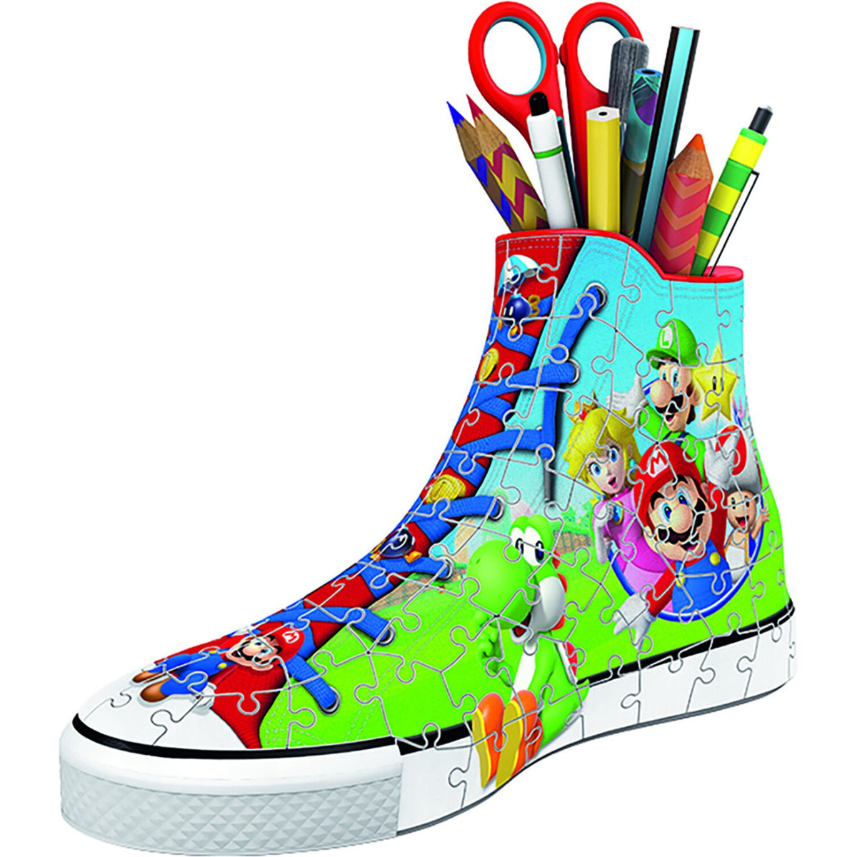3D Puzzle: Super Mario Sneaker (108 Piece) - Ravensburger