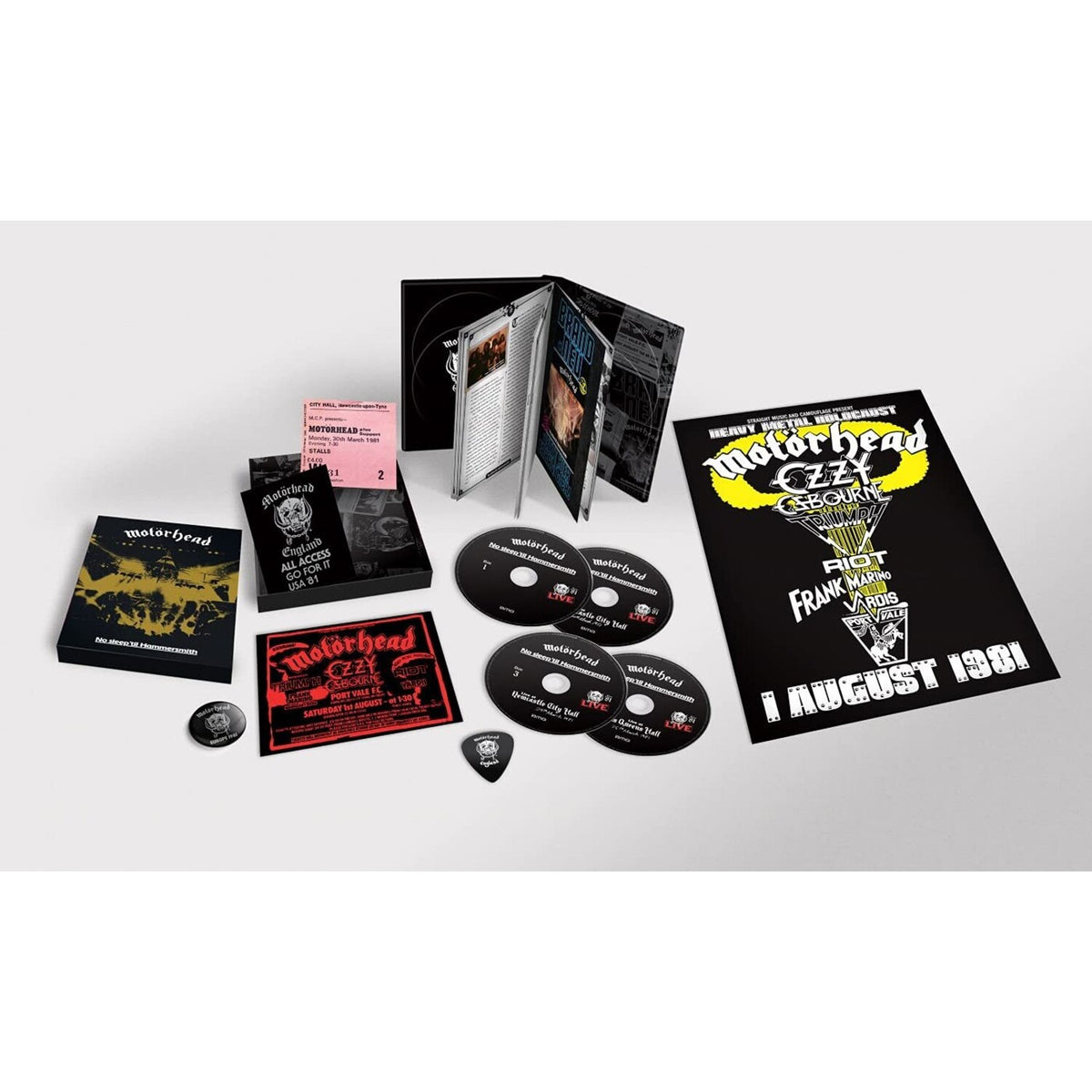 No Sleep 'Til Hammersmith (X) (4CD Box Set)