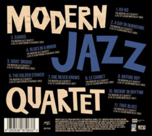 Product Image : This CD is brand new.<br>Format: CD<br>This item's title is: Modern Jazz Quartet: The Montreux Years<br>Artist: Modern Jazz Quartet<br>Label: BMG RIGHTS MANAGEMENT (UK) LTD<br>Barcode: 4050538870633<br>Release Date: 6/23/2023