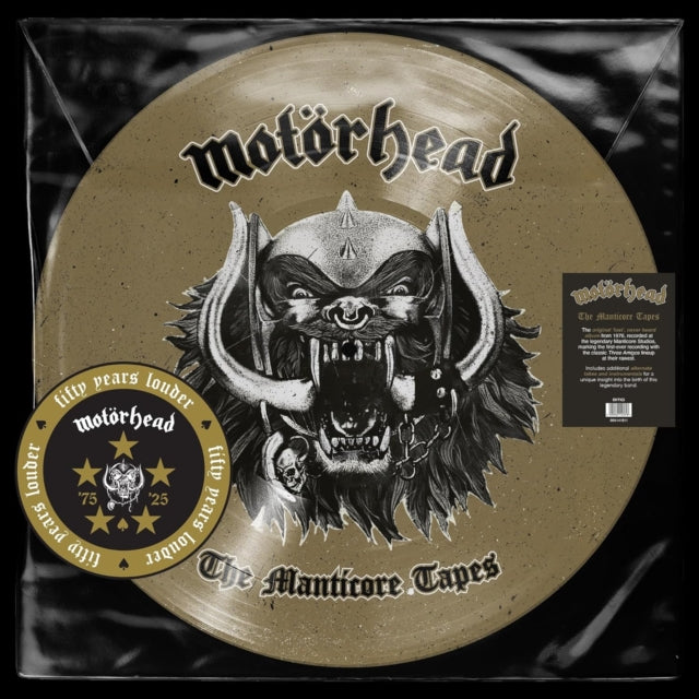 This LP Vinyl is brand new.Format: LP VinylThis item's title is: Manticore Tapes (Picture Disc)Artist: MotorheadBarcode: 4099964141818Release Date: 10/31/2025