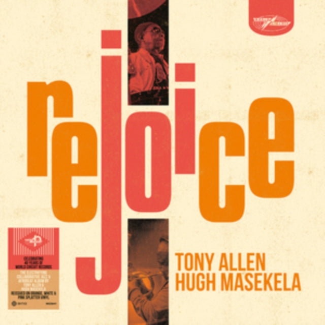 Rejoice (Limited Edition) (Orange/White/Pink Splatter LP Vinyl)
