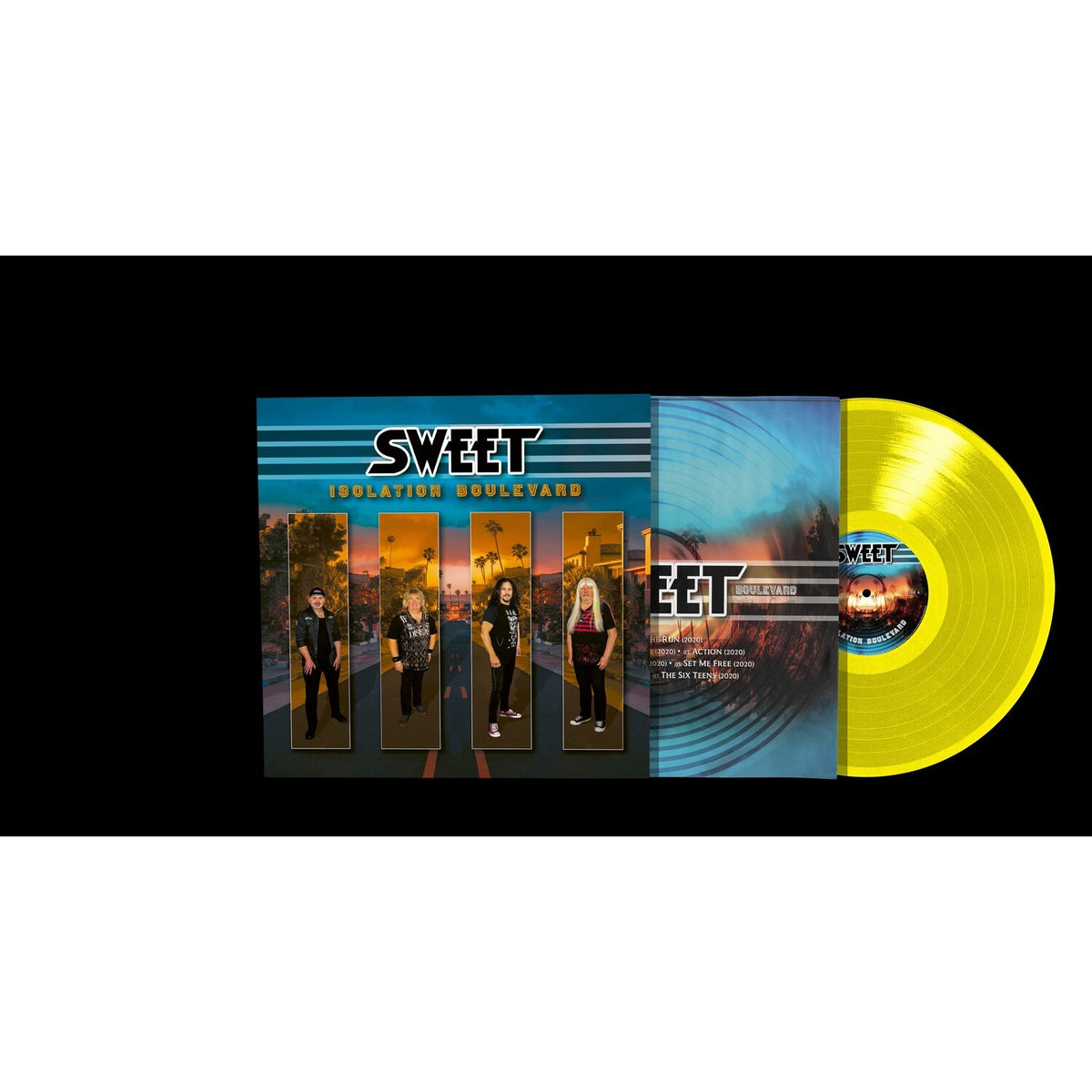 Isolation Boulevard (Yellow LP Vinyl)